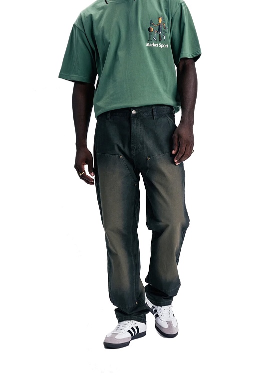 Брюки MARKET Margins Double Knee Pants Fern