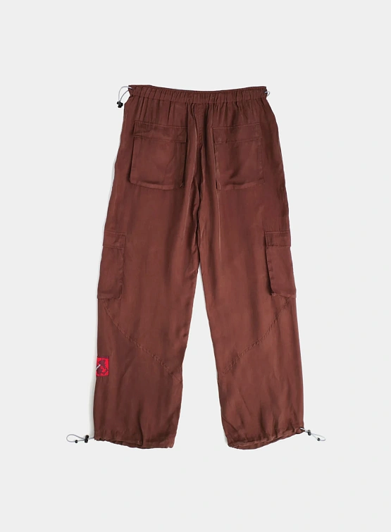 Брюки Jungles Jungles Cupro Cargo Pant Brown