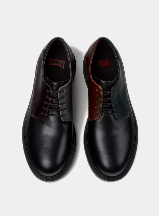 Полуботинки Camper Twins Black/Brown