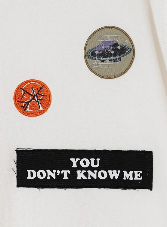 Футболка UNDERCOVER Badge Embroidery And Patch White