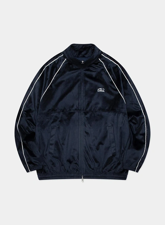 Олимпийка LMC Velour Piping Jacket Navy