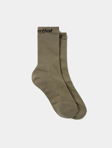 Носки thisisneverthat SP-Logo Socks 3Pack Sage