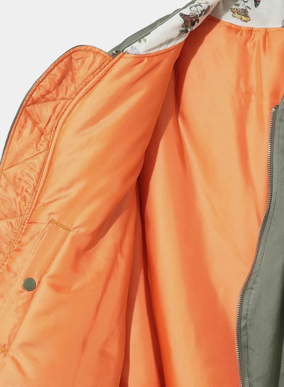 Женский бомбер UNDERCOVER Label Padded Khaki