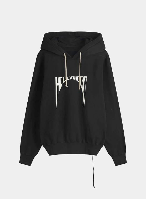 Худи RICK OWENS DRKSHDW Oversized Black/Milk