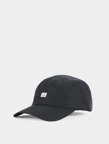 Кепка C.P. Company Chrome-R Panelled Logo Cap Black