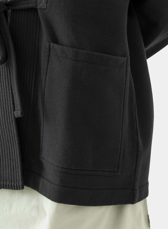 Кимоно MAHARISHI 1495 Crow & Heron Sweat Kimono Black