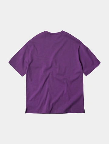 Футболка FrizmWORKS Og Double Rib Oversized Tee Purple