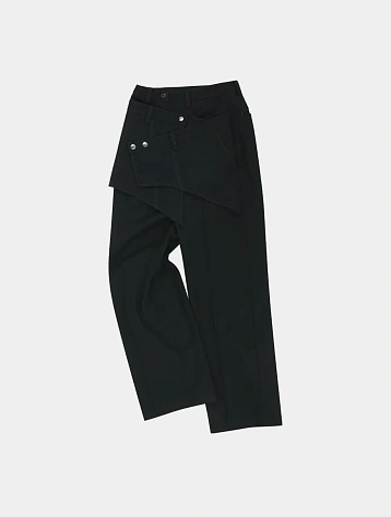 Женские брюки Andersson Bell Crossover Wrap Tailored Black