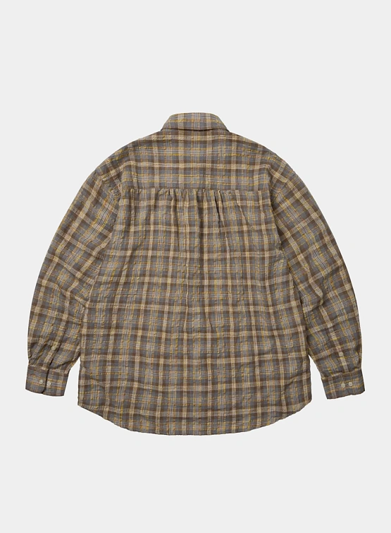 Рубашка FrizmWORKS Uneven Check Yellow