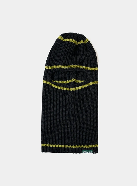 Балаклава Afield Out Striped Balaclava Black