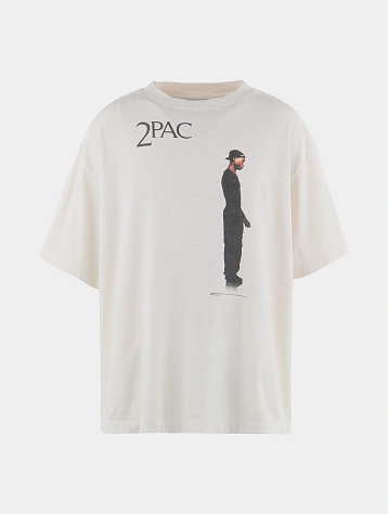 Футболка SAINT MXXXXXX 2Pac SS Tee White