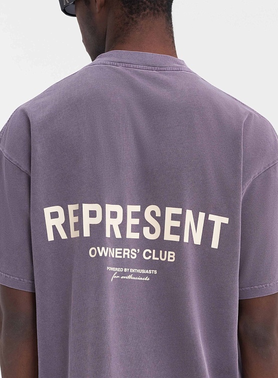 Футболка Represent Clo Owners Club T-Shirt Vintage Violet