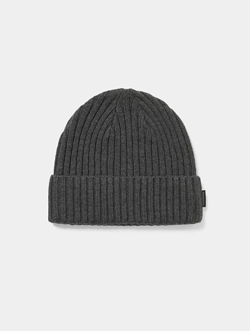 Шапка thisisneverthat Basic Wool Beanie Heather Grey