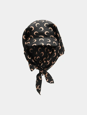 Кепка Marine Serre Moon Silk Veiled Cap Inverse Tan