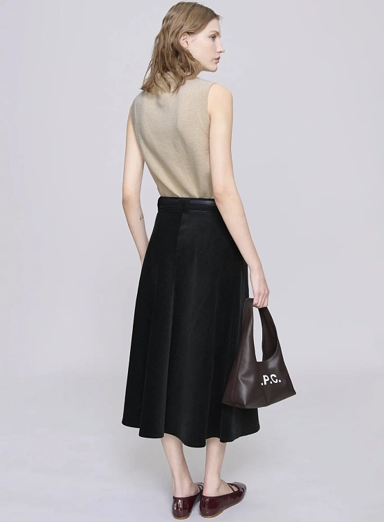 Женская юбка A.P.C. Laurene Skirt Anthracite