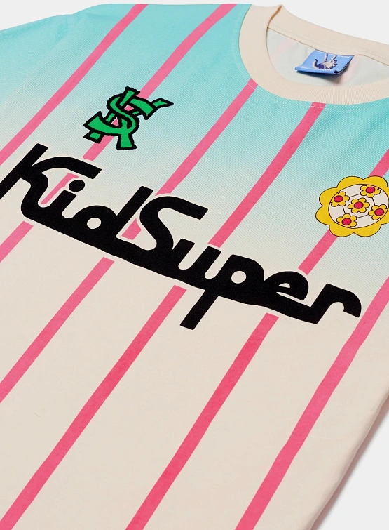 Футболка-джерси KidSuper Soccer Jersey Tee Cream