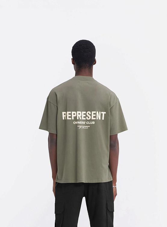 Футболка Represent Clo Owners Club T-Shirt Olive