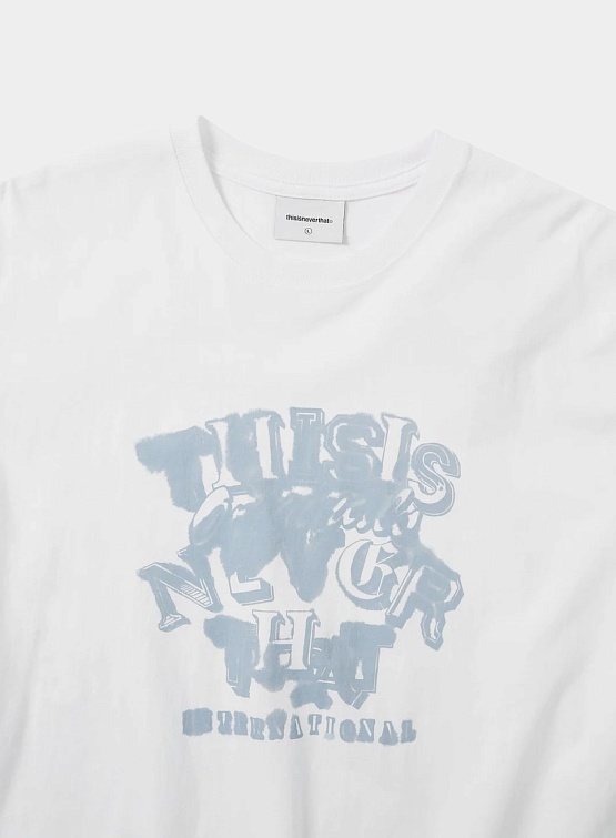 Футболка thisisneverthat Blurred Tee White