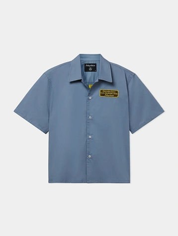 Рубашка KidSuper X Mercedes Benz Cropped Work Blue