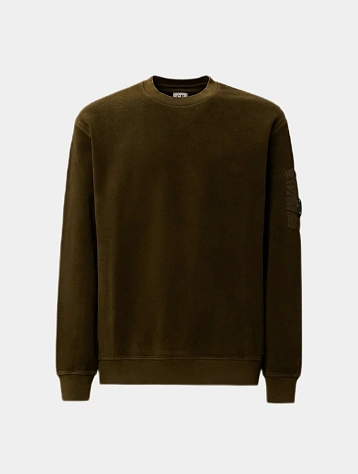 Свитшот C.P. Company Brushed Emerized Diagonal Fleece Ivy Green