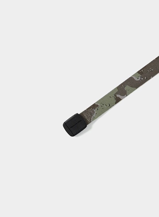 Ремень thisisneverthat Camo Woven Belt	 Brown