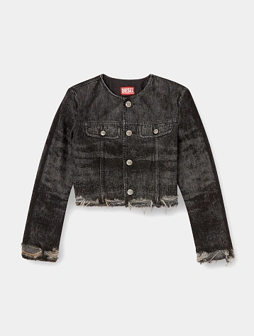 Женская джинсовая куртка Diesel De-Graffy-Fsh Black