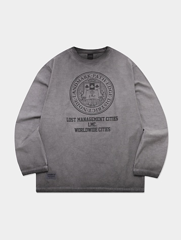 Лонгслив LMC Overdyed Univ Long Slv Tee Black
