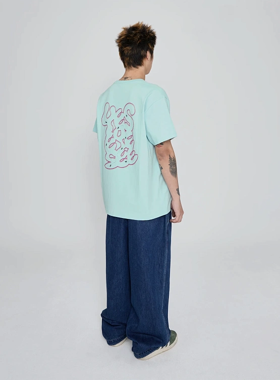 Футболка YESEYESEE Anthill Logo Tee Slate