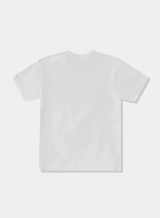 Футболка Comme des Garçons PLAY Large Polka Dot Heart White