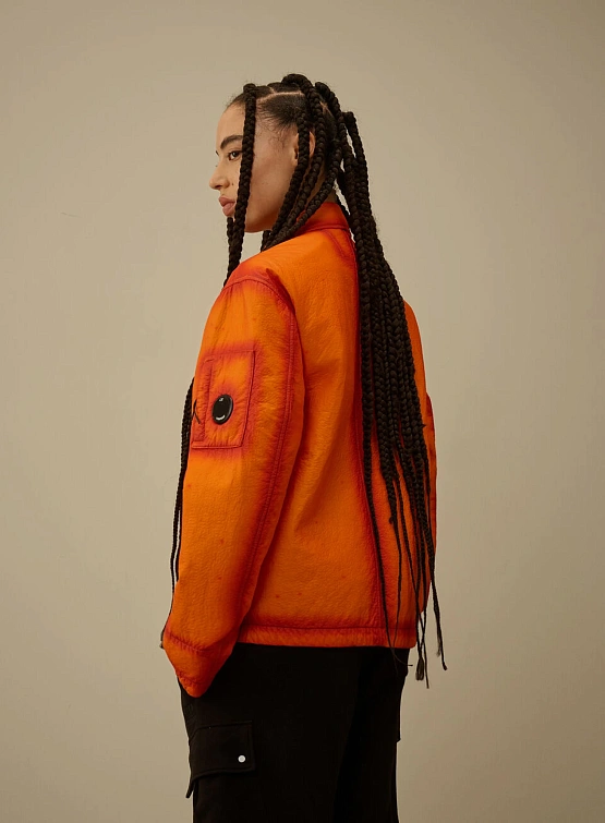 Куртка C.P. Company Feltro Bi-Film Short Russet Oran