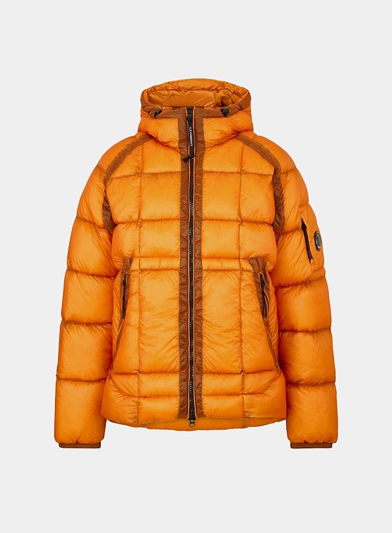Пуховик C.P. Company D.D. Shell Hooded Russet Orange