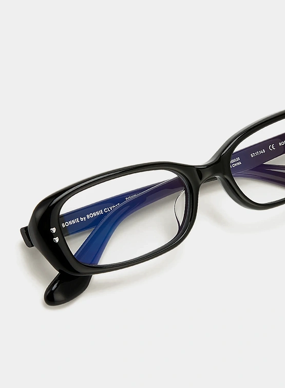 Очки Bonnie Clyde Rodeo Black & Clear Lens