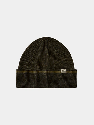 Шапка C.P. Company Fleece Knit Beanie Capers