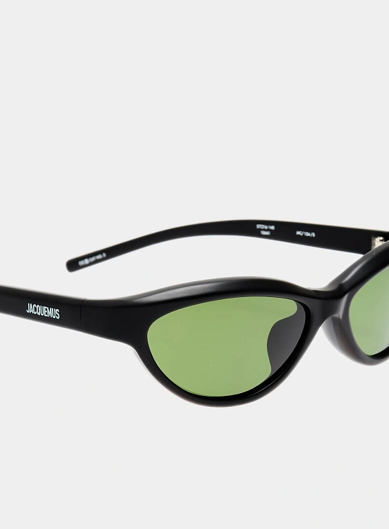 Очки JACQUEMUS Curvo Matte Black