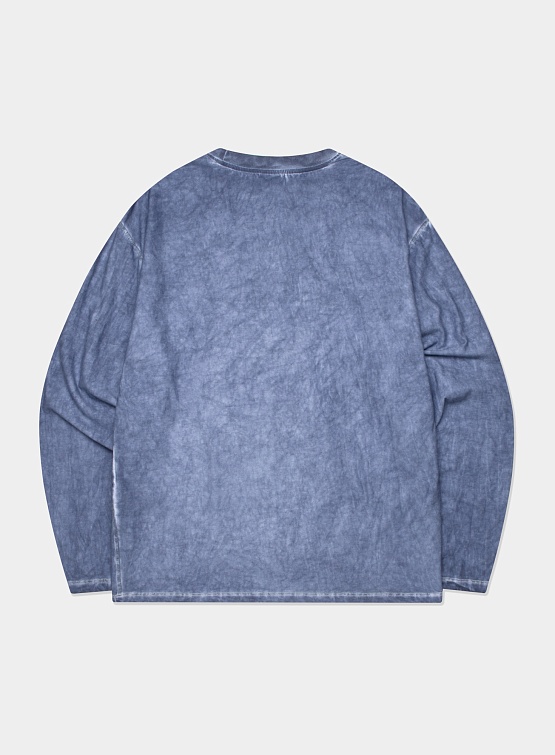Лонгслив LMC Overdyed Fn Long Slv Tee Navy