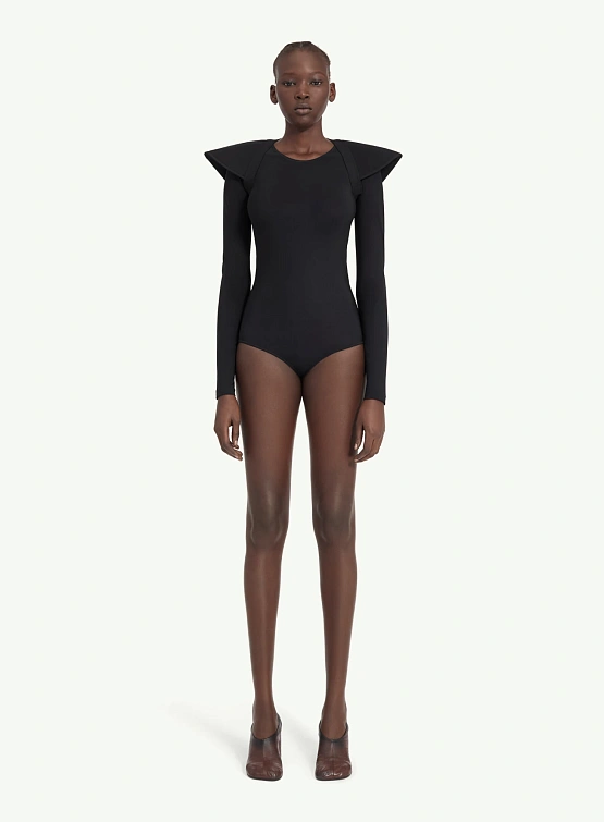 Болеро MM6 Maison Margiela Lycra Jersey black