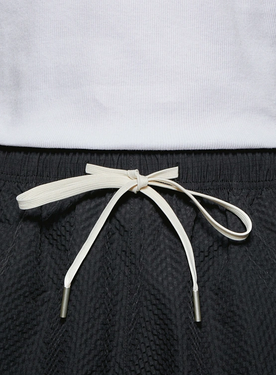 Шорты MKI MIYUKI ZOKU Seersucker Shorts Black