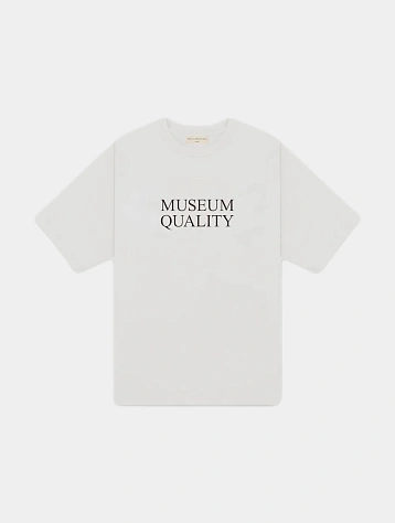 Футболка MUSEUM OF PEACE & QUIET Museum Quality White