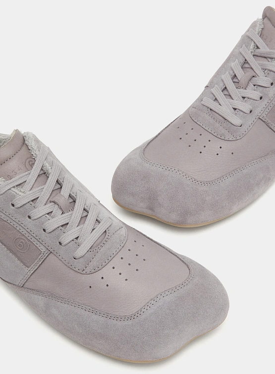 Кроссовки MM6 Maison Margiela Anatomic Sneakers Silver