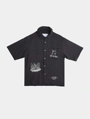 Рубашка Jungles Jungles Life is Magic Button Up Black