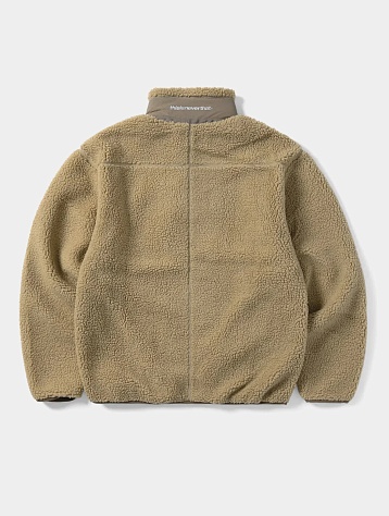 Куртка thisisneverthat Sherpa Fleece Jacket Beige