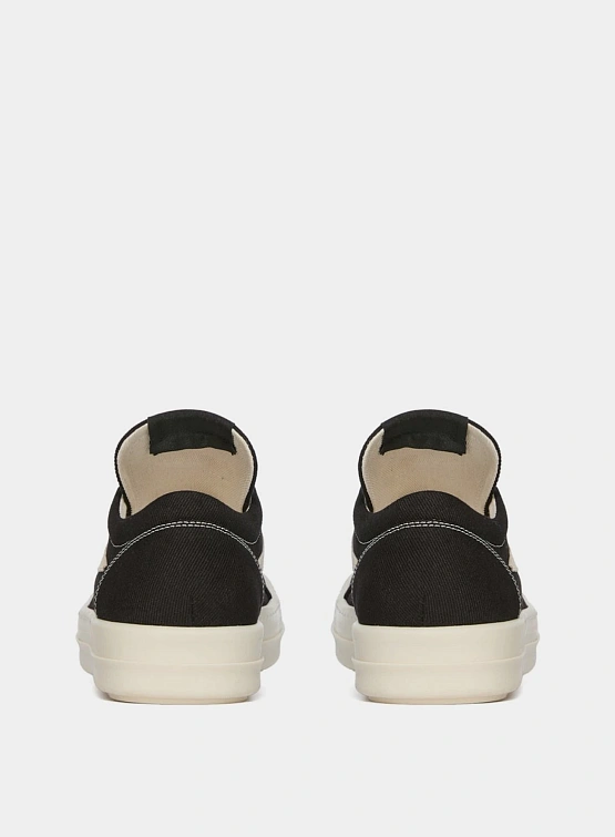 Кеды RICK OWENS DRKSHDW Vintage Sneaks Black/Milk/Milk