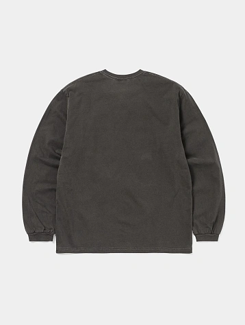 Лонгслив thisisneverthat That Pocket L/S Tee Charcoal