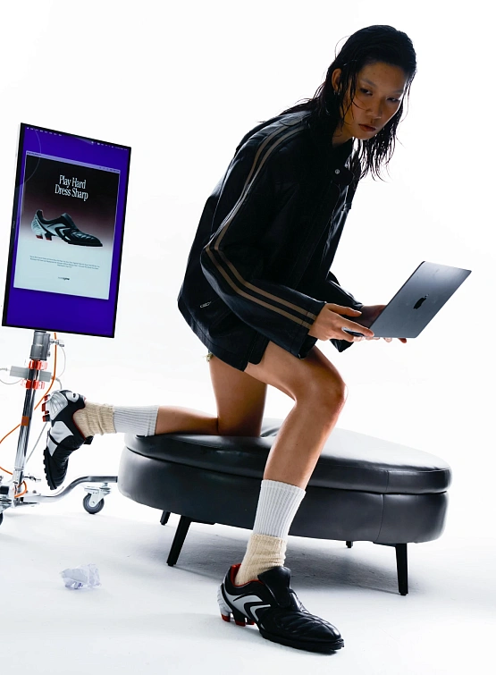 Туфли-монки Remagine Re90 Black/Silver/Red