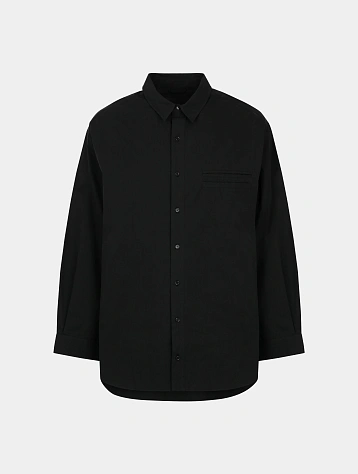 Рубашка entire studios Giant Shirt Black