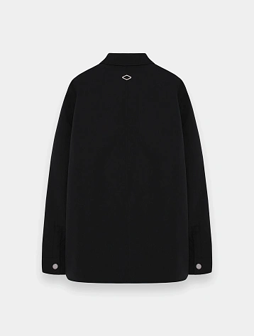 Овершот Han Kjøbenhavn Washed Overshirt Black