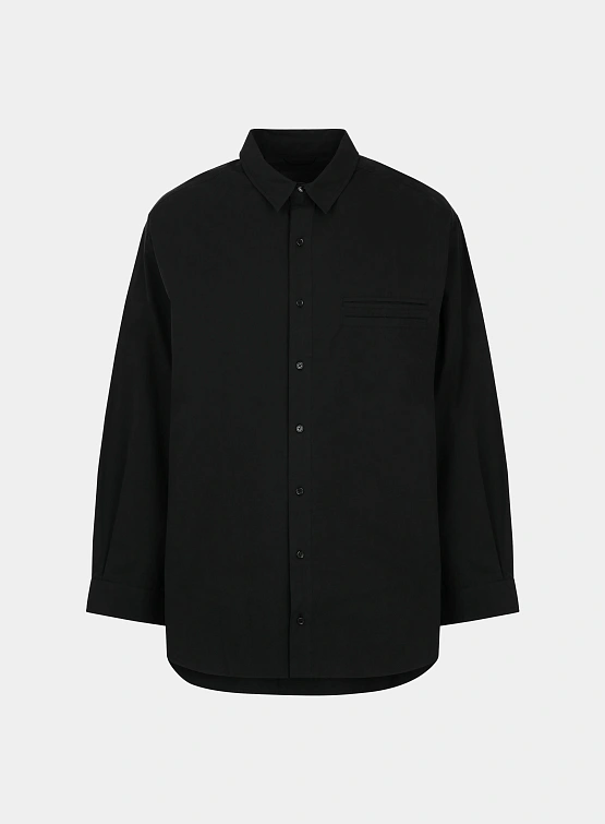 Рубашка entire studios Giant Shirt Black