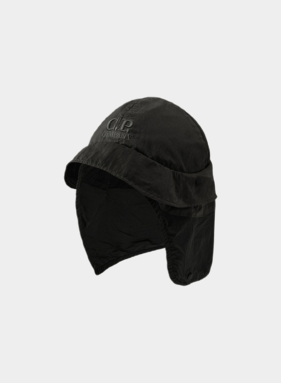 Панама C.P. Company Nylon B Neck Flap Black
