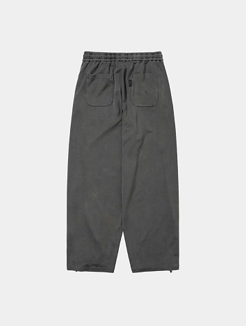 Брюки AJOBYAJO Lace Trimming Track Charcoal