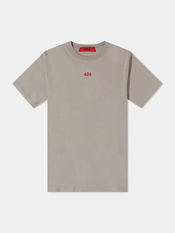 Футболка 424 Logo T-Shirt Grey